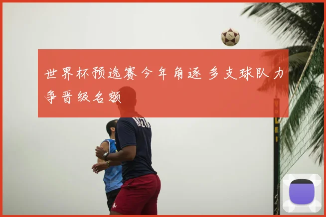 世界杯预选赛今年角逐 多支球队力争晋级名额