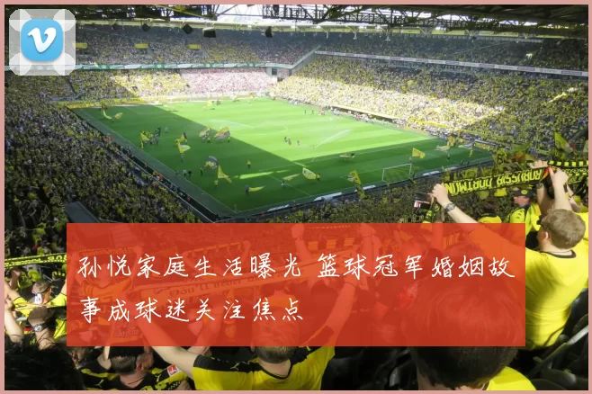 孙悦家庭生活曝光 篮球冠军婚姻故事成球迷关注焦点